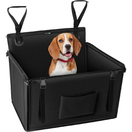 Автокрісло для собак KYG - стабільне, водовідштовхувальне, антиковзаюче, з 4 ременями, M (58x55x36 см)