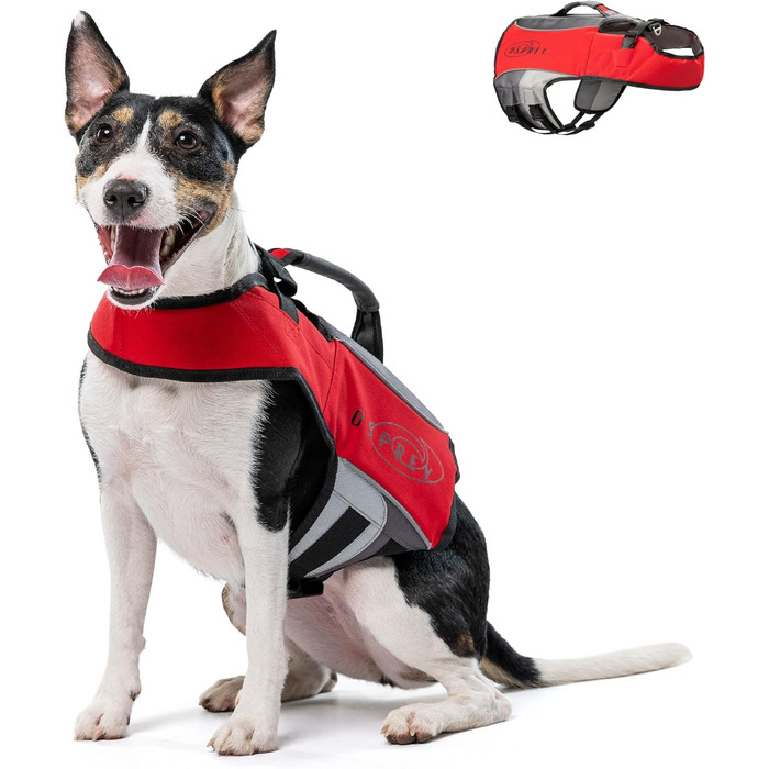 Оптимізована жилет для плавання собак Osprey - регульована, з ручкою, світловідбиваючі смуги, для собак різних розмірів