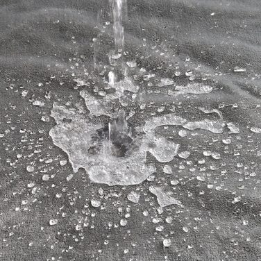 Водонепроникний плед для ліжка, дивана, софи: м'який, миючий, зворотний, з флісу шерпа, захист меблів (сірий, 152x203 см)