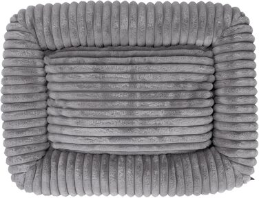 TrendPet Бісквітне ліжко для собак (Сірий, L)