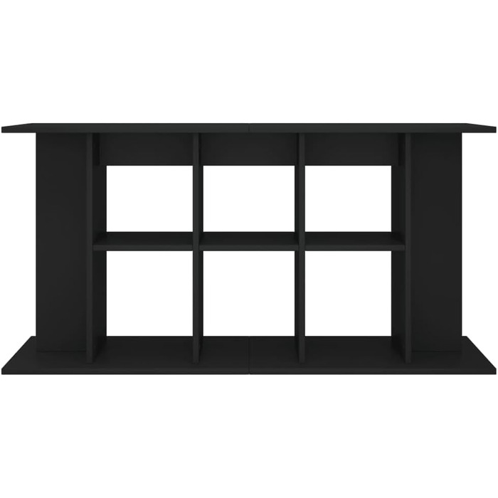 Тумба для акваріума Xichuzi 120x40x60 см, чорна, ДСП