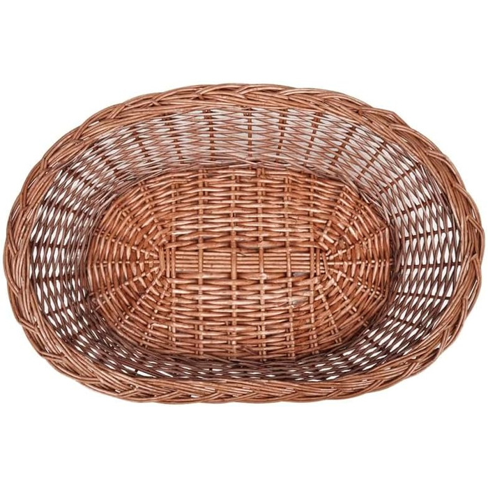 Елегантний корзинка для собак з лози, 69 см - Натуральний лежак для собак усіх розмірів, довговічний та дихаючий - Ідеально підходить для квартири, будинку та саду