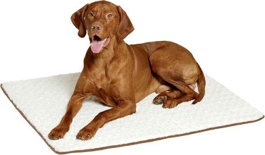 Матрац для собак Karlie Orthomat (білий-коричневий, 100x70x25 мм)