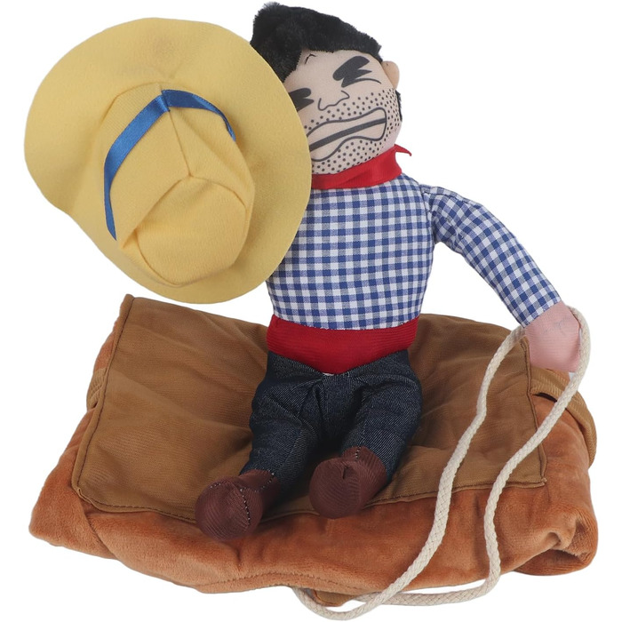 Костюм для собак Filfeel: Веселий костюм на Хелловін, ковбойська куртка для собак маленьких, середніх та великих розмірів (L, XL, для їзди)