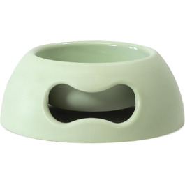 Миска для собак UNITED PETS Pappy, екологічна, Made in Italy, 350 мл, зелена