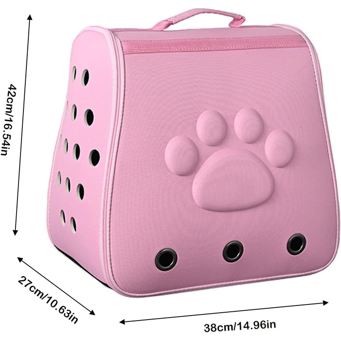 Трансформер-переноска для котів та маленьких собак | Легка, дихаюча переноска-рюкзак для тварин | Міцна переноска для котів та собак