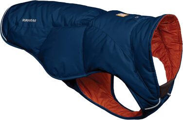RUFFWEAR Quinzee Jacket - Зручна зимова куртка для собак, XX-Small, Blue Moon