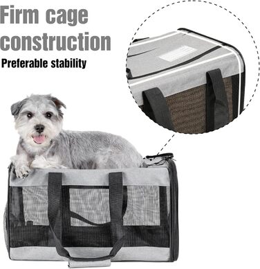 Транспортна переноска для собак та котів HITSLAM (M, Зелений) - розкладний бокс, для подорожей, авіалінії