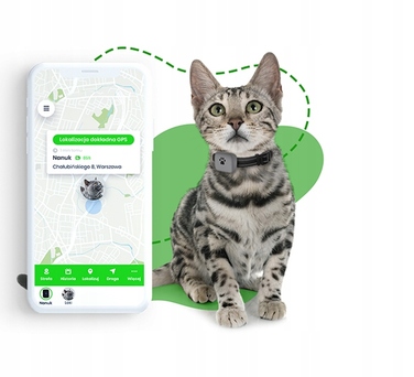 GPS-трекер для котів та собак: нашийник з додатком (українська/польська мова)