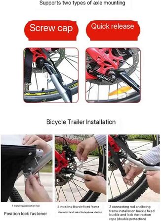 PRUJOY Причіп для собак 2-в-1 з трьома колесами, великий причіп для собак, дитяча коляска та джогер з амортизаторами, стійкий до перекидання (Grizzle)