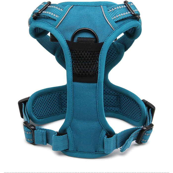 Нашийник для собак Truelove TLH5651, запобігає тягні, світловідбиваючі шви, для активного відпочинку (Блакитний, S)