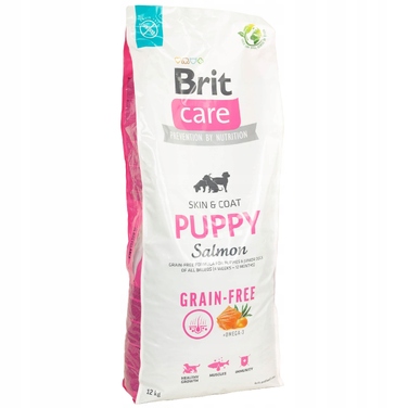 Корм для цуценят BRIT Puppy з лососем, 12 кг