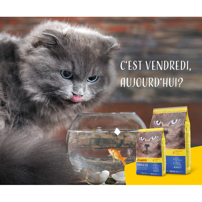 Сухий корм для дорослих котів Josera Marinesse з лососем, 10 кг