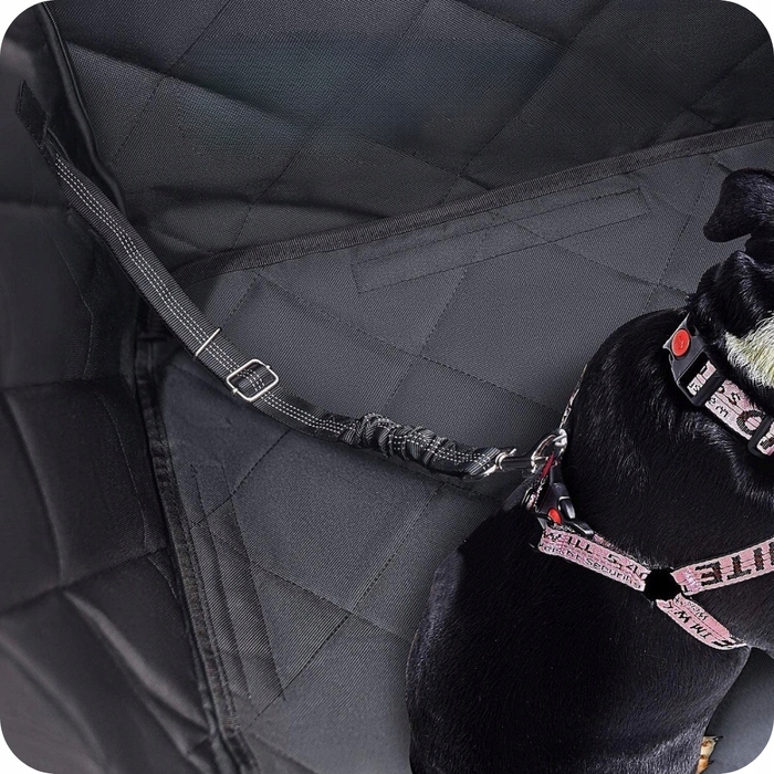 Автомобільний автокрісло-переноска Woofy XL, чорна, водонепроникна