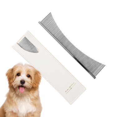 Гребінець для собак та котів, щітка для грумінгу, аксесуари для догляду за шерстю, для літніх собак, довгошерстих порід, щоденне використання, сезон линьки, для цуценят, срібна