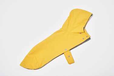 Водонепроникний дощовик Yigi з капюшоном та отвором для шлейки, з флісовою підкладкою, теплий, дихаючий, для собак, великий