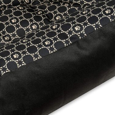Лежак для собак SuperKissen24 Louis Black XL – м'яке, велике, пране, для малих, середніх і великих порід
