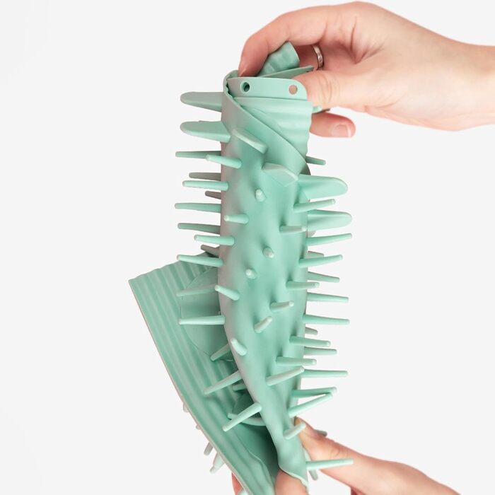 Очищувач лап для собак, мийка лап для тварин, захист від бруду, силіконовий, 2 розміри (10x8 см, 14x9 см), зелений