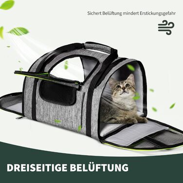 Рюкзак для котів з вікном Pawtasy, водонепроникний, складаний, для транспортування котів до 8 кг