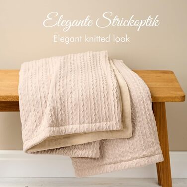 Електрична гріюча ковдра Promed з автовимкненням, 180x130 см, 10 температурних режимів, для шиї, плечей та спини (Бежева)