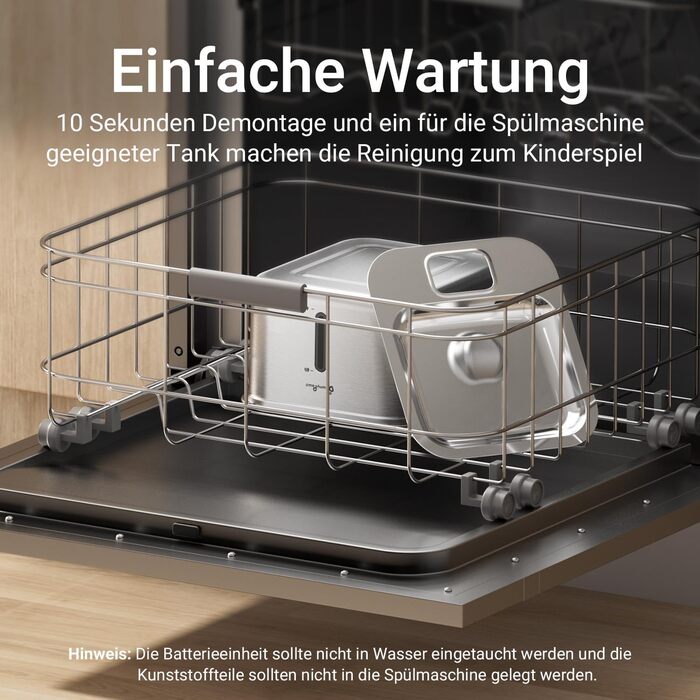 Ка fountain для котів DownyPaws: нержавіюча сталь, бездротовий, з датчиком руху, 3л, тихий, легкий у чищенні