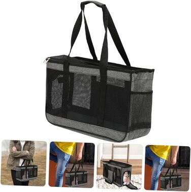 Транспортна сумка для котів HAPINARY, складана переноска для тварин, дихаюча переноска для котів, простора переноска для комфорту вашого улюбленця