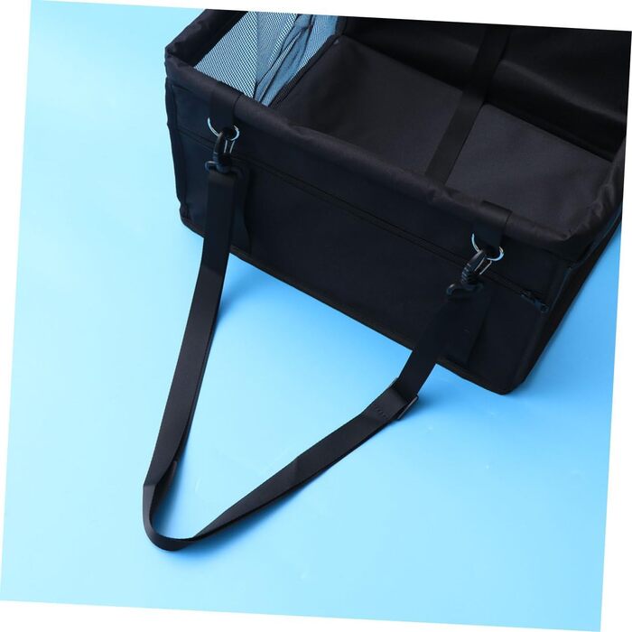 Автомобільний лежак для тварин Hanabass: переноска для собак та котів з дихаючою сіткою та регульованим ременем