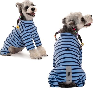 Зимовий теплий пуховик для собак, бавовна, смугастий, регульований, світловідбиваючий, для малих та великих собак, сірий, розмір M, білий (Small, Чорний)