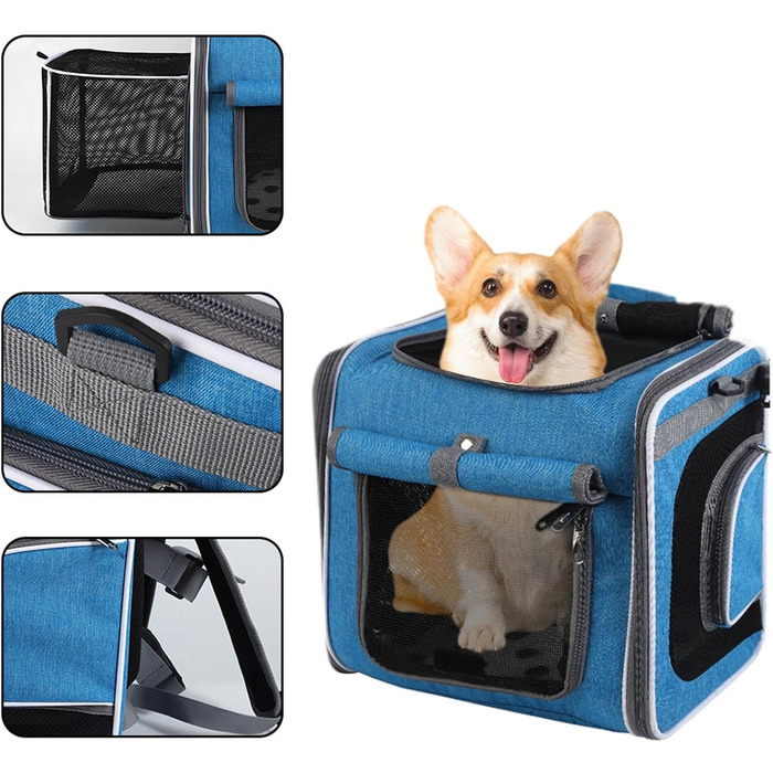 Велосипедний кошик для собак – зручний рюкзак-переноска для прогулянок та подорожей