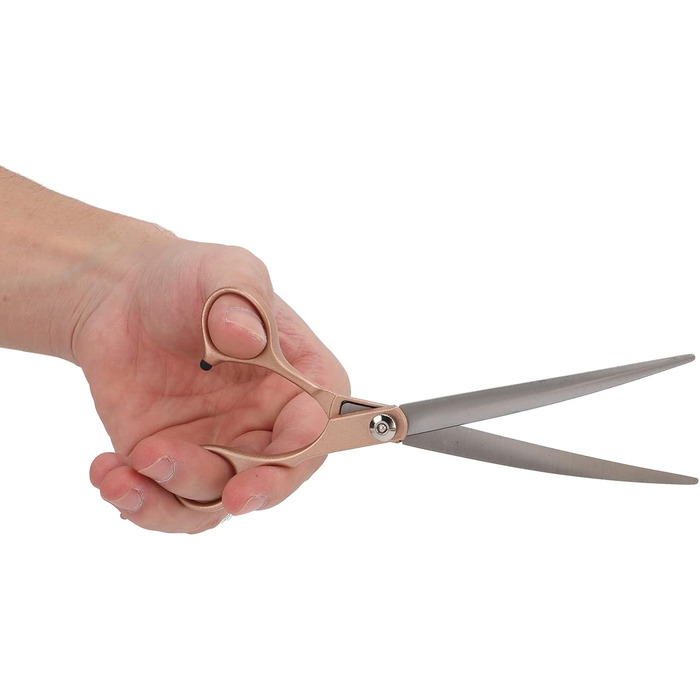 Набір професійних ножиць для грумінгу собак та котів, 17.8 см, зелений (Golden)