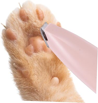 Електричний триммер для лап собак Milisten 2 шт. - тиха обрізка шерсті для обличчя, очей та лап собак, котів, кроликів. 2.5x15.5 см