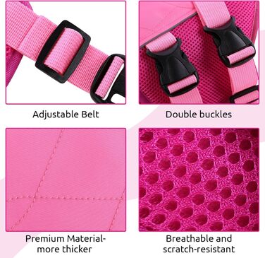 Спасальний жилет для собак Konvinit, рожевий, XL (65-85 см)