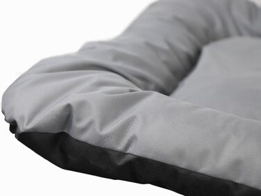 Гіркий корзинка для собак Kistenkolli Altes Land Winston XL з дерева 100x60x25 см з подушкою (сіра)