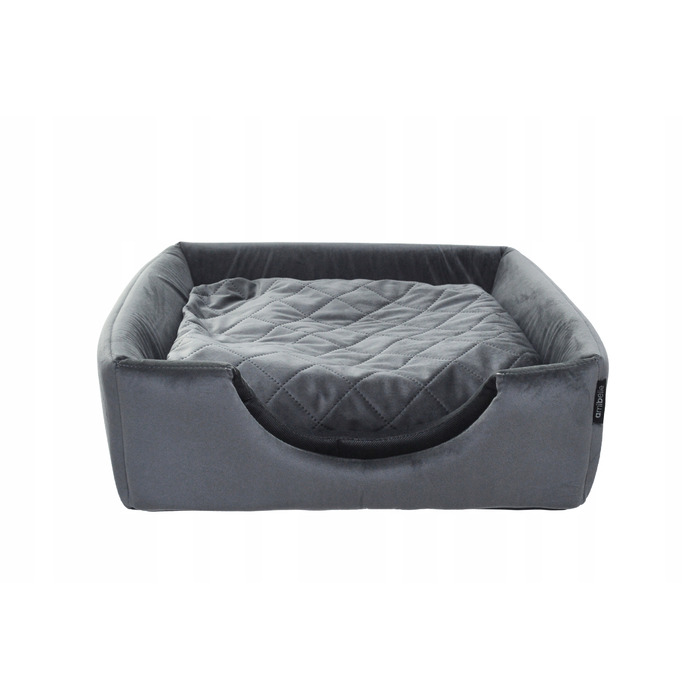 Ліжко-будиночок 2в1 для собак та котів, 48x48 см, антиковзальна підстилка