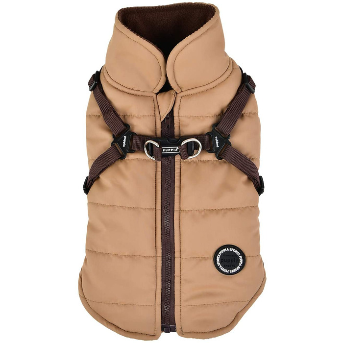 Зимовий комбінезон для собак Puppia Mountaineer II, розмір XL, колір бежевий