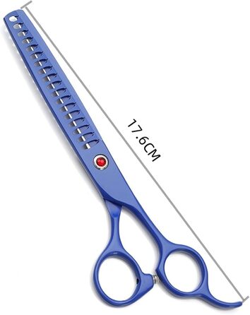 Набір ножиць для собак 3 в 1: прямі, зубчасті та вигнуті ножиці для собак, котів та інших тварин