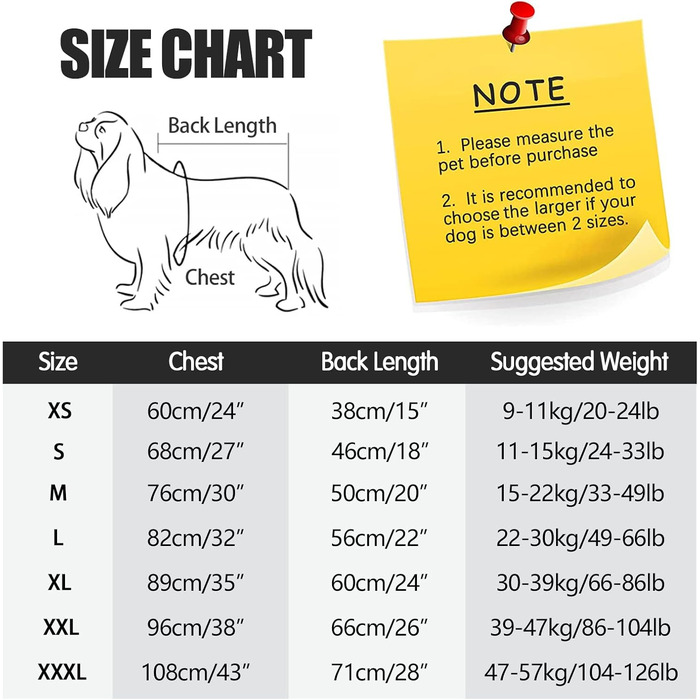 Корпусний костюм для собак після операції Heywean з блискавкою, блакирий в клітинку. Підходить для собак після кастрації, для собак після операції, ергономічний костюм для відновлення.
