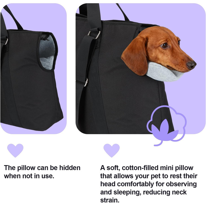 Сумка-переноска для собак великих порід Ownpets, для котів та собак, до 25 кг, з підкладкою та страхувальним ремінцем, підходить для перельотів