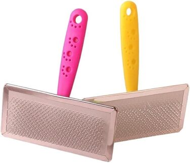 Бурштук для догляду за шерстю котів з довгим хутром, щітка для собак і котів, гребінець для котів, щітка для догляду за домашніми тваринами, для кошенят, кроликів, інструмент для видалення шерсті, масажна та очисна щітка для розплутування вузлів