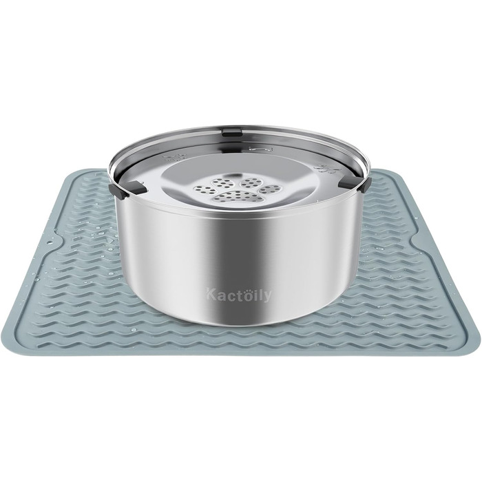 Водяна пляшка для собак, 284 мл, з дозатором, для подорожей та прогулянок, блакитна