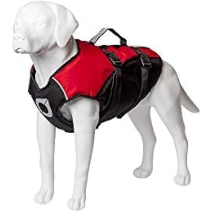Жилет для собак Stunt Puppy Float Doggy, червоний, розмір Small Wide - безпечний та ергономічний жилет для плавання