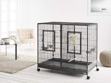 Клітка для гризунів Savic Tasmania 120 XL, чорна, 120x65x107 см