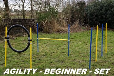 Набір для бадмінтону Wuzzmann Agility Beginner BLAU/GELB