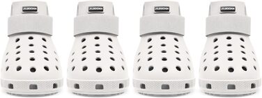 Чоботи для собак: захист лап, водонепроникні, зручні, дихаючі, неслизькі, легко миються. Ідеальні для літа та зими (S, білий)