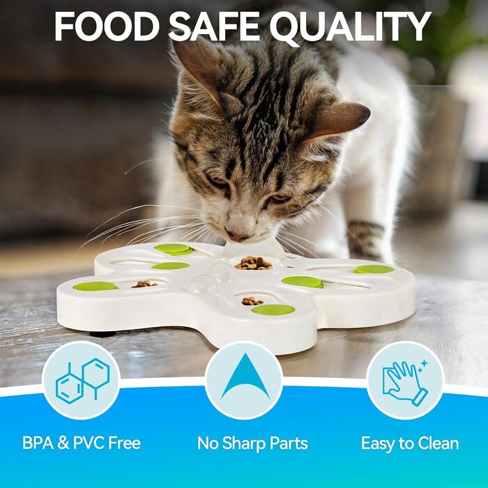 Інтерактивна іграшка-головоломка для котів ALL FOR PAWS Butterfly Treat Puzzle