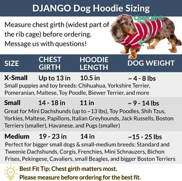 Світшот для собак Джанго, теплий, м'який, з капюшоном, для маленьких собак до 11,3 кг (Такса, цуценята), розмір S, колір: Blush Pink