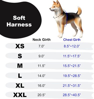 Нагрудник для собак Puppia для малих та середніх порід - супер м'який, багато кольорів, для цуценят, анти-тягнучий (L, Navy Blue)