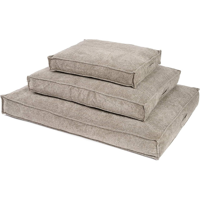 JAMAXX Преміум подушка для собак ортопедична, 90x70 см, пісочний колір