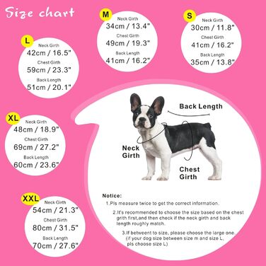 Водонепроникний дощовик для собак Oslueidy: дощовик з капюшоном для малих, середніх та великих собак, цуценят S-XXL (Рожевий, M)