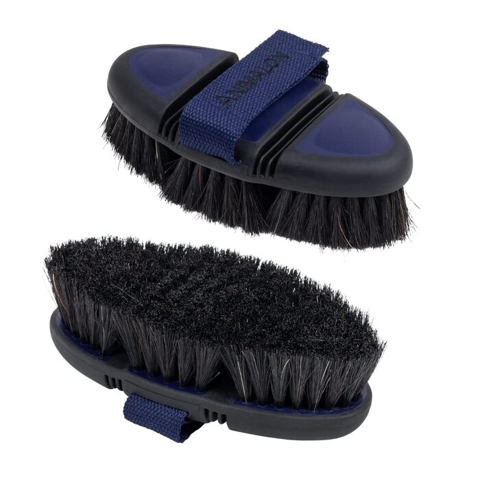 Щітка для собак з короткою шерстю Animalon Kurzhaar | Допомагає у період линьки | Інноваційна щітка для догляду за шерстю собак | Щітка-кардічка велика та маленька (блакитна)